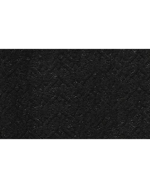 FLEECE FACTORY Black Braid Texture Joggers for men