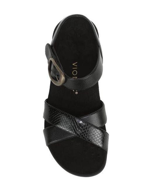 Vionic Black Ramsey Sandal