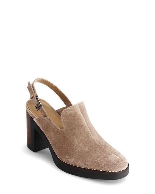 Bernardo Brown Neza Slingback Pump