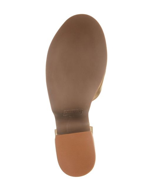 SCHUTZ SHOES Metallic Keefa Platform Sandal
