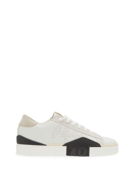 P448 White Half Piper Low Top Sneaker for men