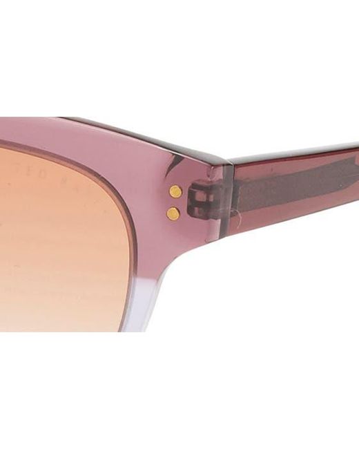 Ted Baker Pink 52mm Cat Eye Sunglasses
