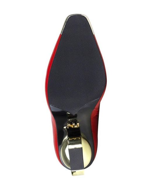 Ninety Union Red Lovely Zipper Boot
