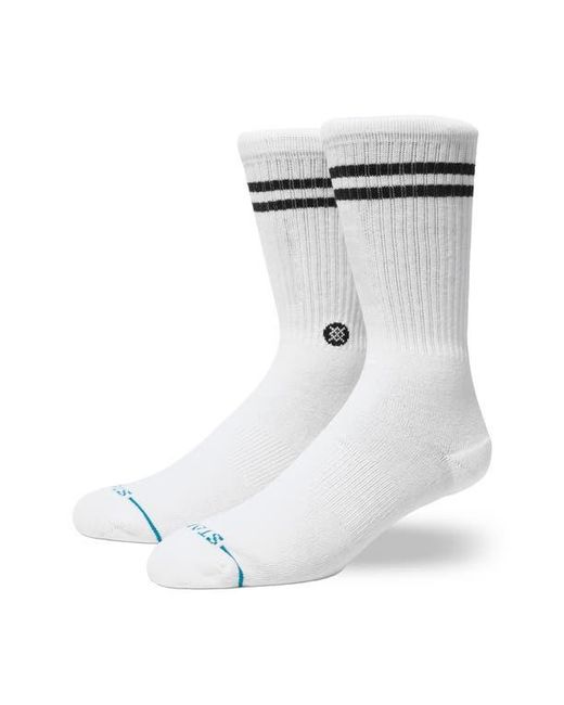 Stance White Core 3-Pack Crew Socks