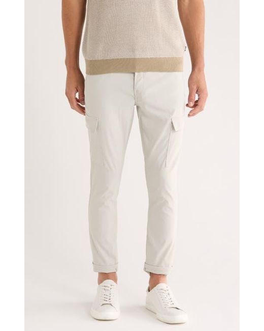 DKNY Gray Essential Tech Cargo Pants for men