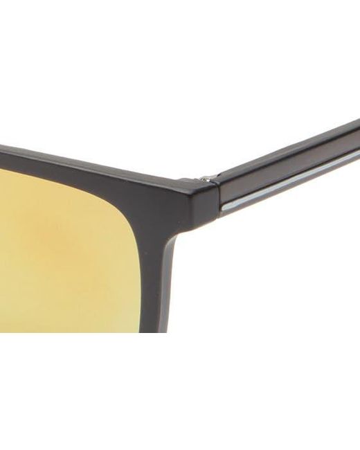 Vince Camuto Yellow Mirror Square Sunglasses for men