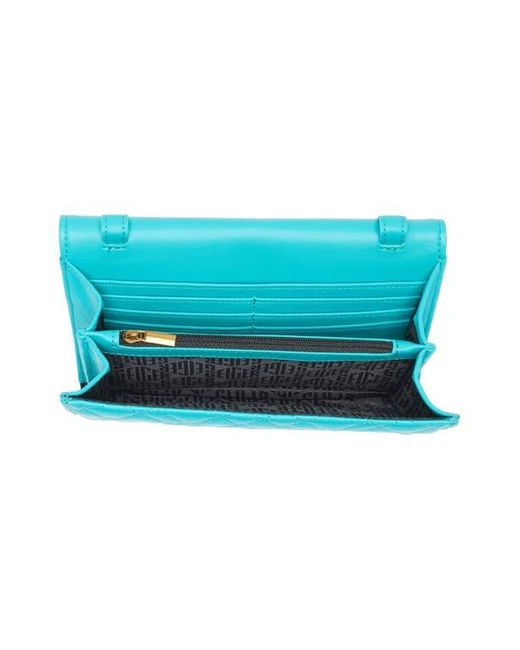 Kurt Geiger Blue Brixton Wallet On A Chain