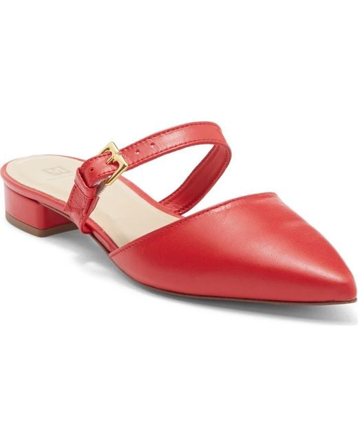 Bruno Magli Red Pia Mule