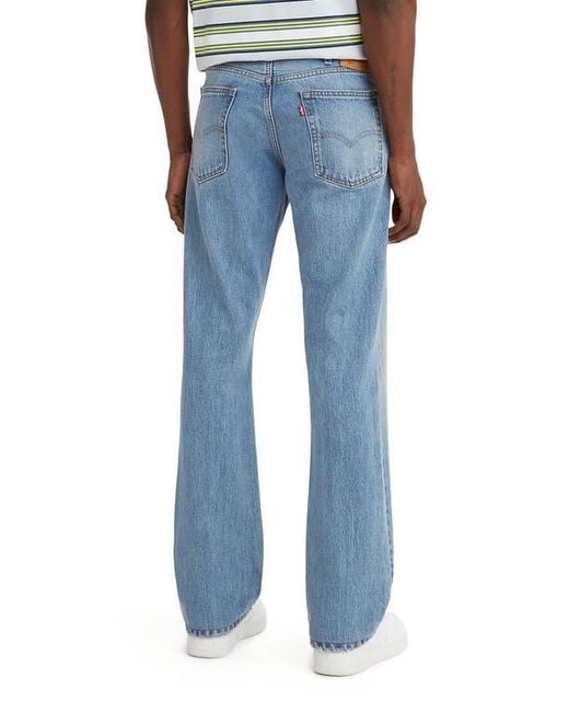Levi's Blue 517 Bootcut Jeans for men