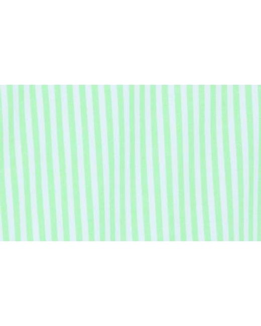 Frank & Eileen Green Mackenzie Stripe Oversize Cotton Button-Up Shirt