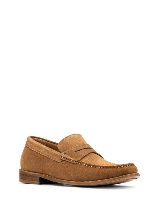 Donald J Pliner Miles Penny Loafer in Brown for Men | Lyst display picture 1
