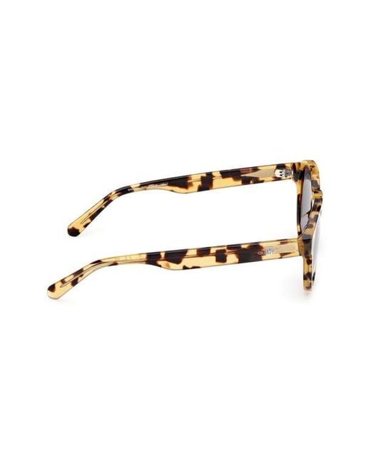 Gant Brown Round Sunglasses for men