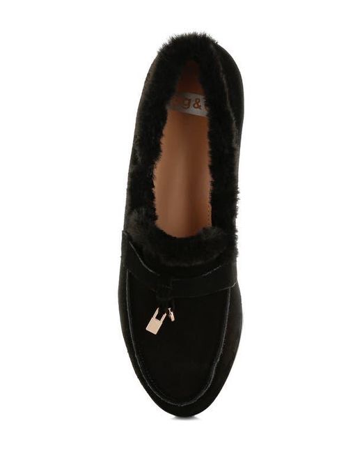 Rag & Co Black Ohrid Loafer