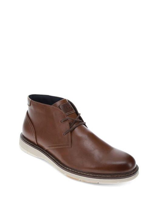 Dockers Brown Esmond Plain Toe Chukka Boot for men