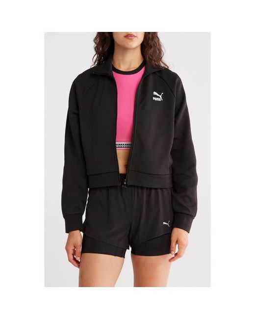 PUMA Black T7 Track Jacket