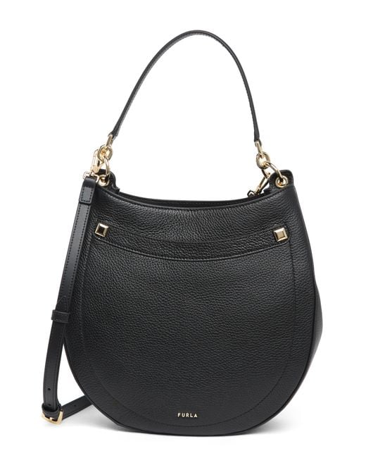 Furla Afrodite Leather Crossbody Bag In Nero At Nordstrom Rack in Black