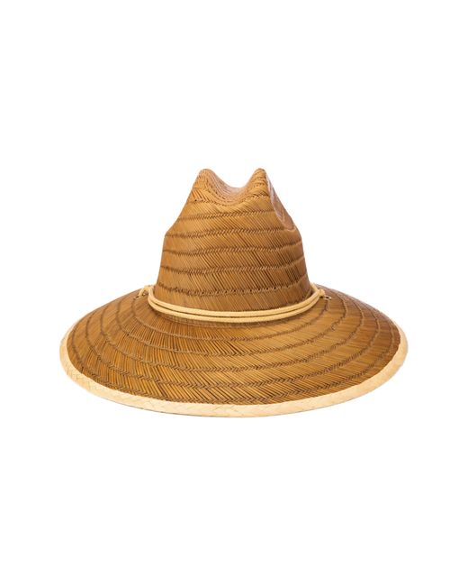 San Diego Hat Brown Rush Straw Lifeguard Hat for men