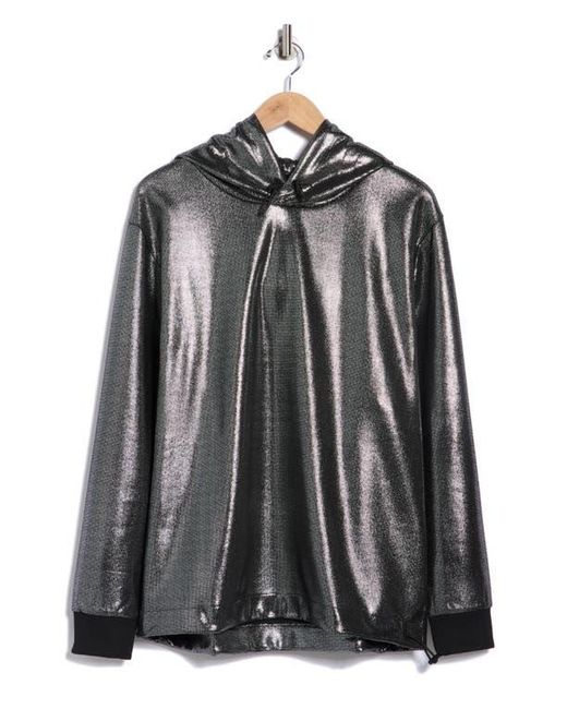 Boss Black Descolar Metallic Hoodie for men