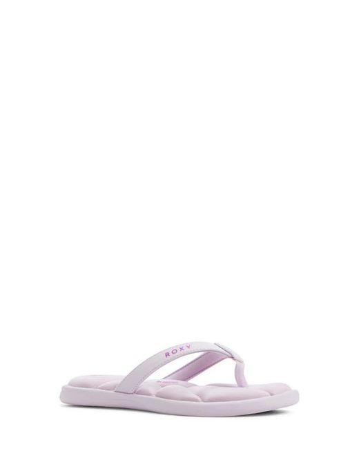 Roxy White Rays Flip Flop