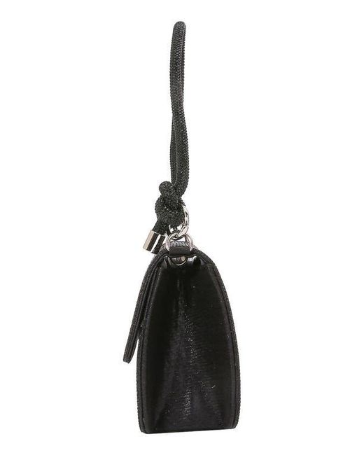 BERNESS Black Rhinestone Shoulder Bag