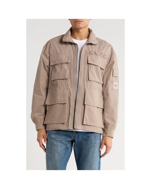Rag & Bone Brown Ashland Utility Jacket for men