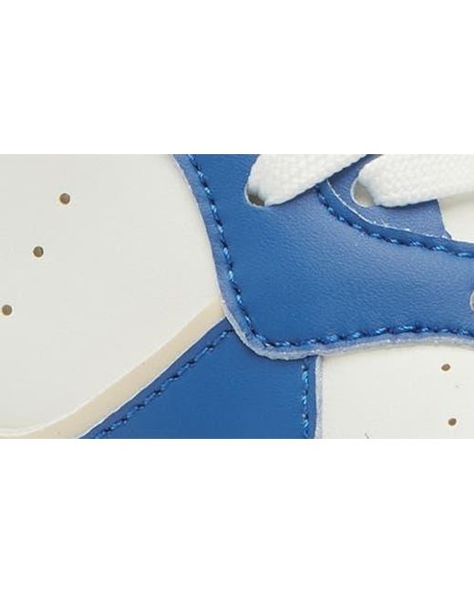 Roberto Cavalli Blue Cavalli Class Two-Tone Perforated Low Top Sneaker for men