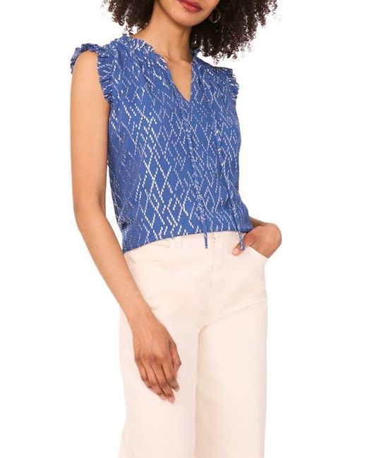 Parker Blue The Jenna Split Neck Top