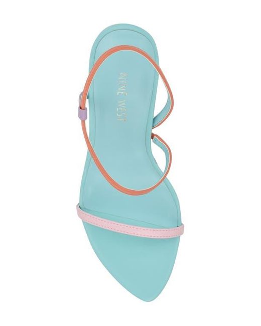 Nine West Blue Cakely 3 Sandal