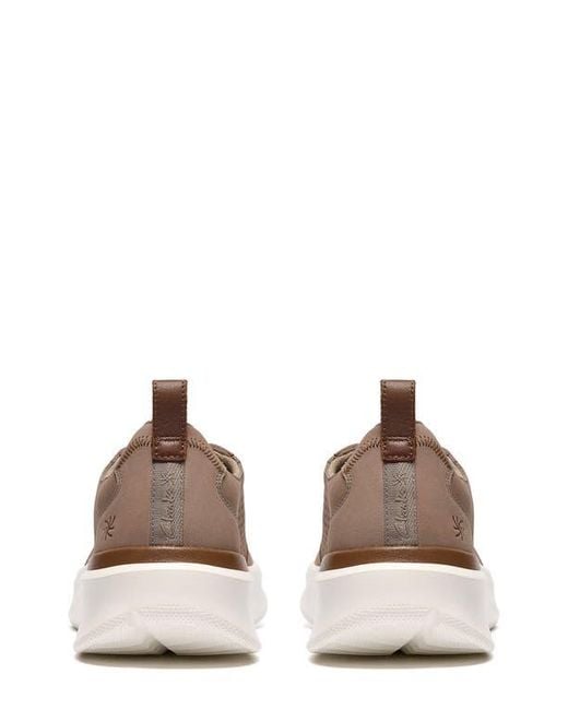 Clarks Brown Cloudsteppers Solevana Style Sneaker for men
