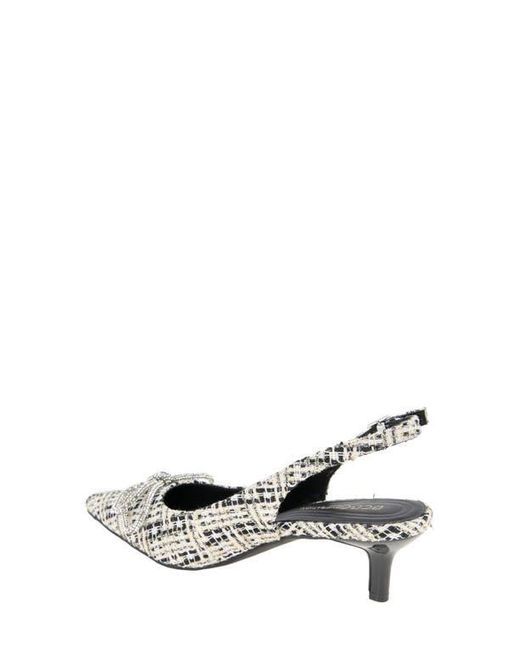 BCBGeneration Metallic Donna Slingback Pump