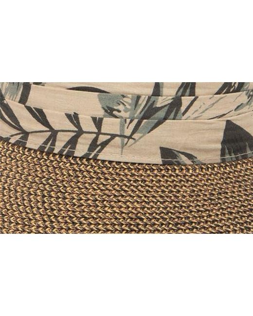 San Diego Hat Natural Split Back Sun Hat