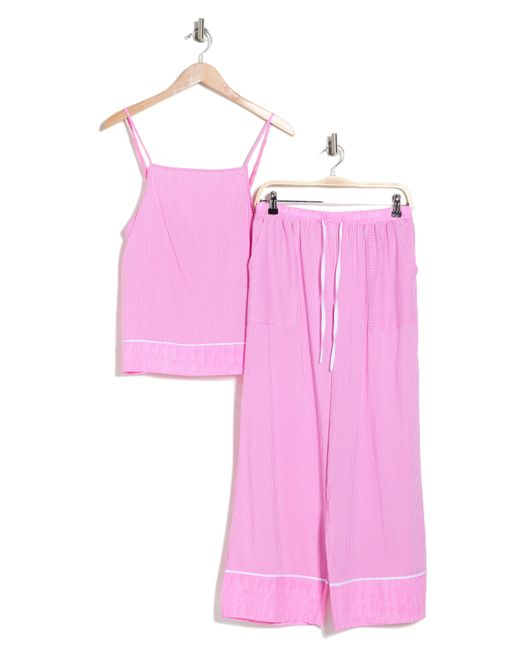 DKNY Pink Camisole Ankle Pants Pajamas