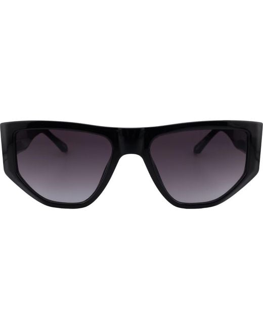 OTRA EYEWEAR Black Elka Cat Eye Sunglasses for men