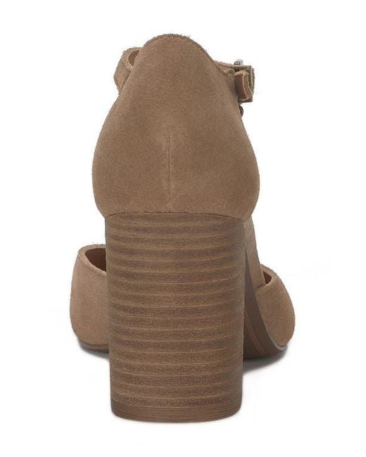 Lucky Brand Brown Kanira Ankle Strap Pump