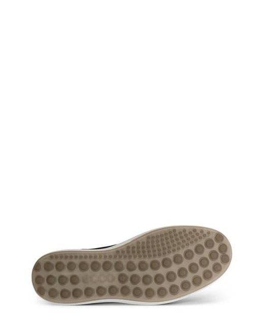 Ecco Black Soft 7 Premier Sneaker for men