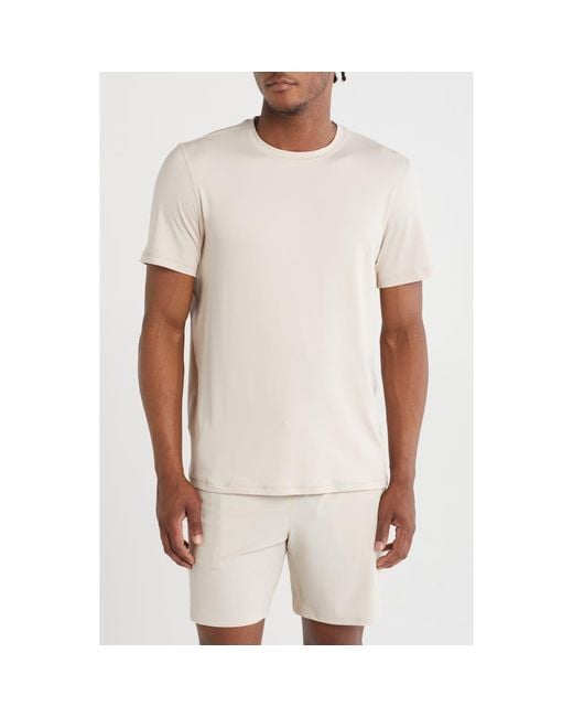 90 Degrees Natural Nomad Mesh Short Sleeve T-Shirt for men