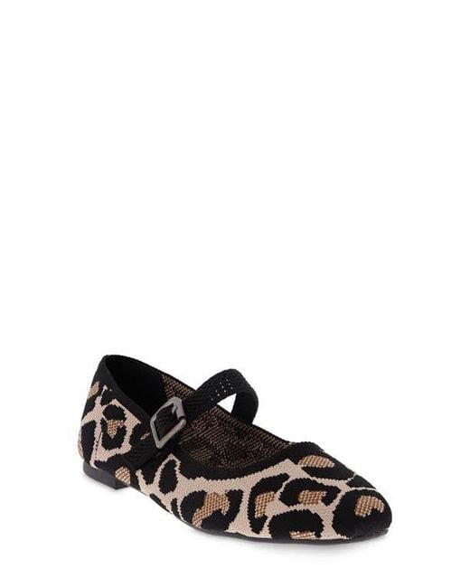 MIA Black Brita Mary Jane Flat