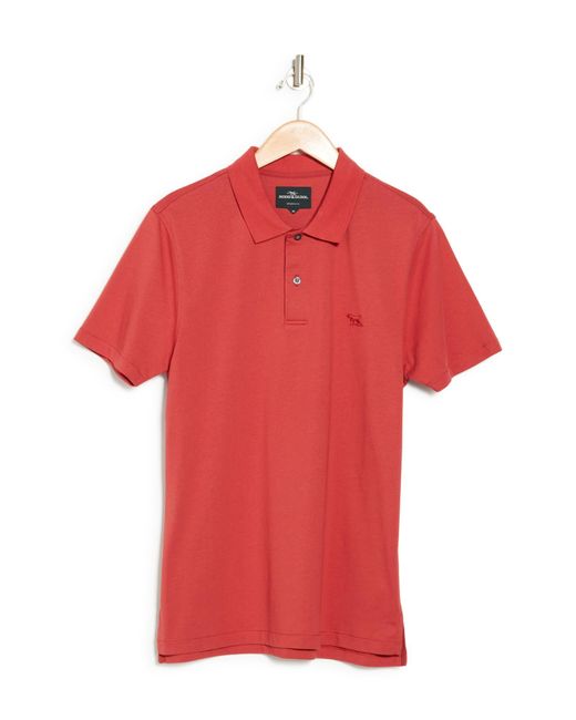 Rodd & Gunn Red Dalmore Sports Fit Knit Polo for men