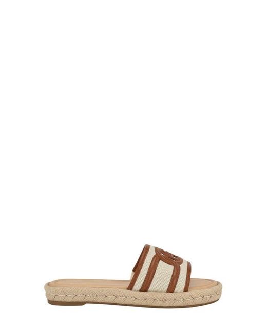 Tommy Hilfiger Brown Hadjea Espadrille Slide Sandal
