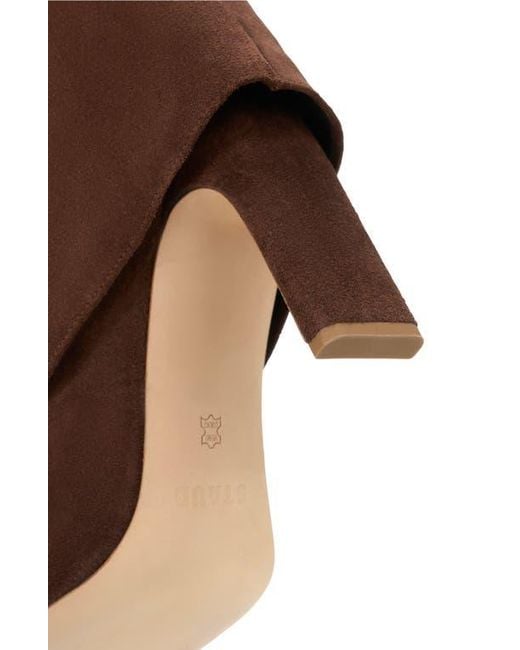 Staud Brown Wally Foldover Boot