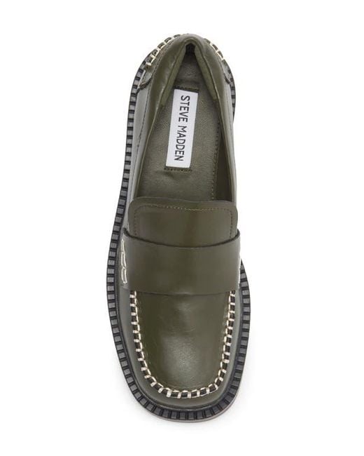 Steve Madden Gray Brunoh Loafer