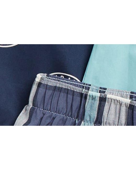 Lucky Brand Blue 3-pack Assorted Boxers for men