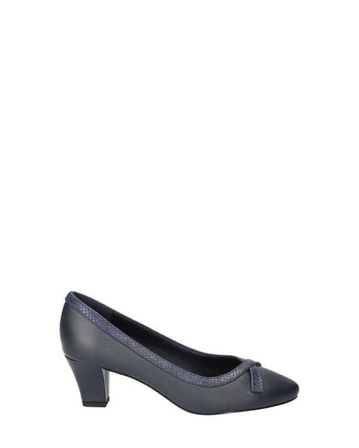 Easy Street Blue Kata Pump