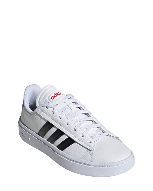 adidas Leather Grand Court Alpha Sneaker in White for Men - Lyst