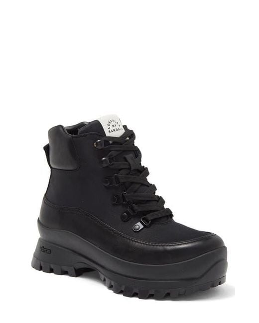 Loeffler Randall Black Owen Hiker Boot