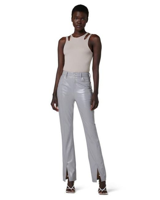 Hudson Gray Harlow Ultrahigh Waist Split Hem Bootcut Jeans