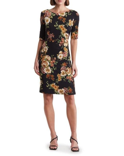 Connected apparel floral dress hot sale
