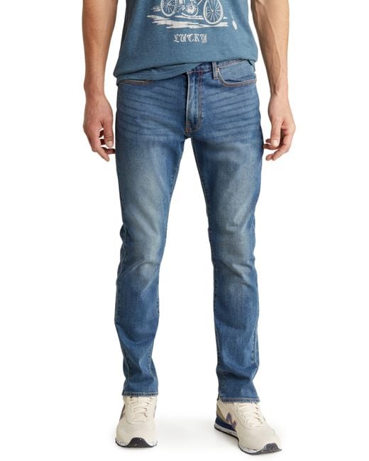 Lucky Brand 410 Athletic Slim Jeans in Blue for Men