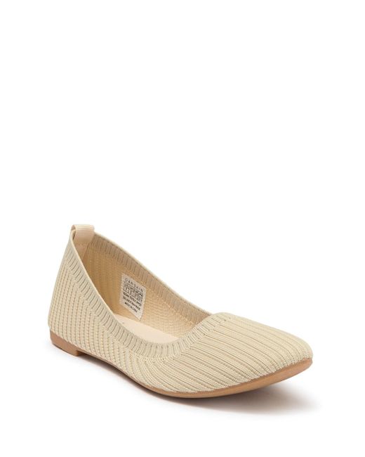 Danskin Natural Hope Stretch Knit Ballet Flat