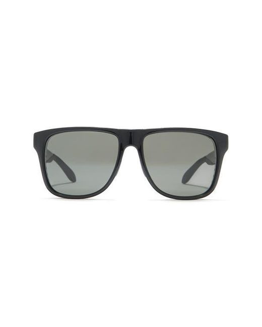 McQueen Gray 56Mm Square Rectangle Sunglasses